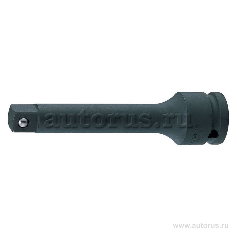 Удлинитель ударный 1/2, 250 мм, с шариковым фиксатором KING TONY 4260-10P